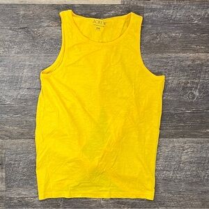 J. Crew yellow casual tank top shirt size XXS B172